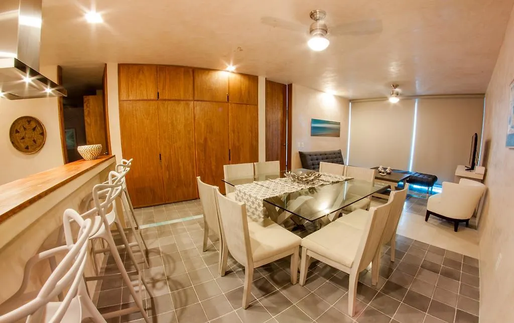Amazing Ocean View View 2Br Condo In Wonderful Location Of Pdc By Happy Address Playa del Carmen Apartment