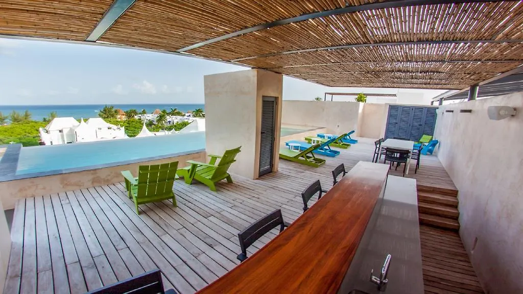 Amazing Ocean View View 2Br Condo In Wonderful Location Of Pdc By Happy Address Playa del Carmen